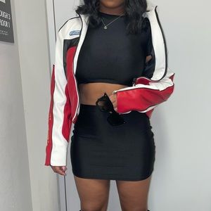 Leather jacket